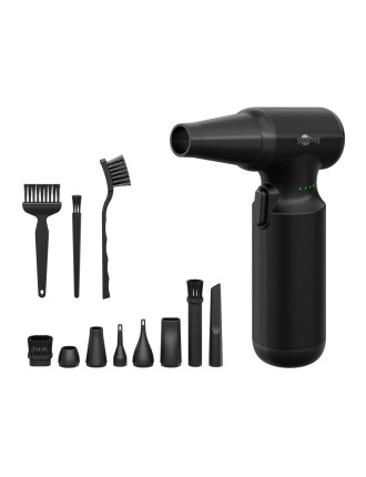 GOOBAY ηλεκτρικό air duster 77830, 100W, 6000mAh, μαύρο