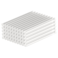 GOOBAY ράβδοι σιλικόνης 77853, Φ11mm x 200mm, διάφανο, 50τμχ