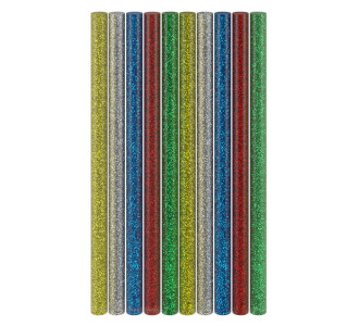 GOOBAY ράβδοι σιλικόνης 77855, Φ11mm x 200mm, glitter διάφορα χρώματα, 10τμχ GOOBAY ράβδοι σιλικόνης 77855, Φ11mm x 200mm, glitter διάφορα χρώματα, 10τμχ