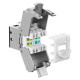 GOOBAY Keystone module RJ45 77943, CAT 6A STP, slim, toolfree, ασημί/μαύρο GOOBAY Keystone module RJ45 77943, CAT 6A STP, slim, toolfree, ασημί/μαύρο