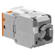 GOOBAY Keystone module RJ45 77947, CAT 6A STP, slim, toolfree, ασημί/πορτοκαλί GOOBAY Keystone module RJ45 77947, CAT 6A STP, slim, toolfree, ασημί/πορτοκαλί