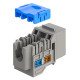 GOOBAY Keystone module RJ45 77951, CAT 6A UTP, slim & short, toolfree, γκρι GOOBAY Keystone module RJ45 77951, CAT 6A UTP, slim & short, toolfree, γκρι