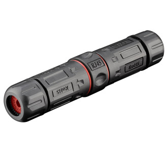 GOOBAY αδιάβροχος σύνδεσμος RJ45 Cat 6 79566, IP68, μαύρο GOOBAY αδιάβροχος σύνδεσμος RJ45 Cat 6 79566, IP68, μαύρο