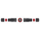 GOOBAY αδιάβροχος σύνδεσμος RJ45 Cat 6 79566, IP68, μαύρο GOOBAY αδιάβροχος σύνδεσμος RJ45 Cat 6 79566, IP68, μαύρο