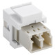 GOOBAY Keystone module οπτικής ίνας 80000, 2x LC-Duplex, λευκό GOOBAY Keystone module οπτικής ίνας 80000, 2x LC-Duplex, λευκό