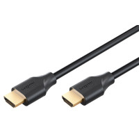 GOOBAY καλώδιο HDMI 2.2 80091, 16K/60Hz, 96 Gbps, 1m, μαύρο