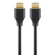 GOOBAY καλώδιο HDMI 2.2 80094, 16K/60Hz, 96 Gbps, 2m, μαύρο