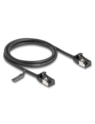 DELOCK καλώδιο δικτύου 80183, CAT 8.1 U/FTP, 40Gbps, 1m, μαύρο DELOCK καλώδιο δικτύου 80183, CAT 8.1 U/FTP, 40Gbps, 1m, μαύρο