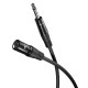 GOOBAY καλώδιο ήχου 6.35mm σε XLR 80361, 1.5m, μαύρο GOOBAY καλώδιο ήχου 6.35mm σε XLR 80361, 1.5m, μαύρο