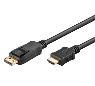 GOOBAY καλώδιο DisplayPort σε HDMI 80523, 4K/60Hz, 18 Gbps, 5m, μαύρο GOOBAY καλώδιο DisplayPort σε HDMI 80523, 4K/60Hz, 18 Gbps, 5m, μαύρο