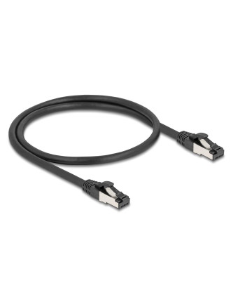 DELOCK καλώδιο δικτύου 80570, CAT 8.1 S/FTP, copper, 2000MHz, 0.50m, μαύρο DELOCK καλώδιο δικτύου 80570, CAT 8.1 S/FTP, copper, 2000MHz, 0.50m, μαύρο