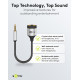 GOOBAY αντάπτορας ήχου 3.5mm σε 2x 3.5mm 80586, μαύρος/γκρι GOOBAY αντάπτορας ήχου 3.5mm σε 2x 3.5mm 80586, μαύρος/γκρι