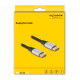 DELOCK καλώδιο DisplayPort 2.1 80634, 16K/60Hz, 40 Gbps, 2m, μαύρο