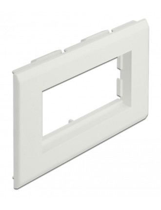 DELOCK module βάση πρίζας Easy 45 81316, 130 x 80 mm, λευκό DELOCK module βάση πρίζας Easy 45 81316, 130 x 80 mm, λευκό