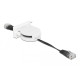 DELOCK module καλώδιο RJ45 Easy 45 81361 Cat.5e, ανασυρόμενο 50cm, μαύρο DELOCK module καλώδιο RJ45 Easy 45 81361 Cat.5e, ανασυρόμενο 50cm, μαύρο