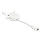 DELOCK module καλώδιο τροφοδοσίας Easy 45 81376, ανασυρόμενο 50cm, λευκό DELOCK module καλώδιο τροφοδοσίας Easy 45 81376, ανασυρόμενο 50cm, λευκό