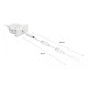DELOCK module καλώδιο τροφοδοσίας Easy 45 81377, ανασυρόμενο 50cm, λευκό DELOCK module καλώδιο τροφοδοσίας Easy 45 81377, ανασυρόμενο 50cm, λευκό
