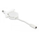 DELOCK module καλώδιο τροφοδοσίας Easy 45 81377, ανασυρόμενο 50cm, λευκό DELOCK module καλώδιο τροφοδοσίας Easy 45 81377, ανασυρόμενο 50cm, λευκό