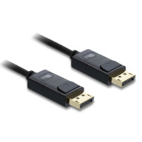 DELOCK καλώδιο DisplayPort 2.1 81672, 16K/60Hz, 80 Gbps, 2m, μαύρο DELOCK καλώδιο DisplayPort 2.1 81672, 16K/60Hz, 80 Gbps, 2m, μαύρο