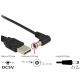 DELOCK καλώδιο USB σε DC 5.5 x 2.1mm 83578, γωνιακό, 1.5m, μαύρο DELOCK καλώδιο USB σε DC 5.5 x 2.1mm 83578, γωνιακό, 1.5m, μαύρο
