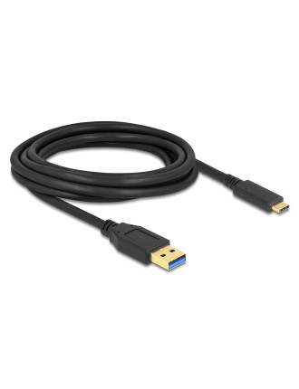 DELOCK καλώδιο USB-C σε USB 84006, 10Gbps, 3m, μαύρο DELOCK καλώδιο USB-C σε USB 84006, 10Gbps, 3m, μαύρο