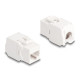 DELOCK Keystone module 86051, RJ45 σε LSA, Cat.6A UTP, λευκό, 4τμχ DELOCK Keystone module 86051, RJ45 σε LSA, Cat.6A UTP, λευκό, 4τμχ