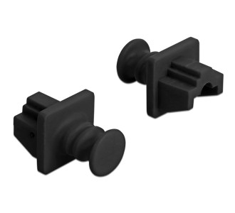 DELOCK κάλυμμα προστασίας για θύρα RJ45 86176, μαύρο, 10τμχ DELOCK κάλυμμα προστασίας για θύρα RJ45 86176, μαύρο, 10τμχ