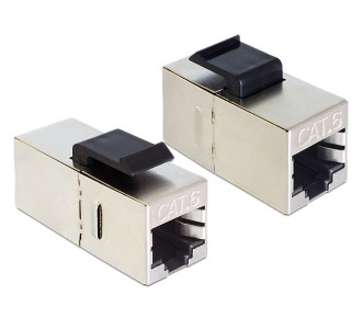 DELOCK Keystone module RJ45 86210, Cat 6 STP, ασημί DELOCK Keystone module RJ45 86210, Cat 6 STP, ασημί