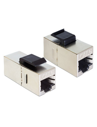 DELOCK Keystone module RJ45 86210, Cat 6 STP, ασημί DELOCK Keystone module RJ45 86210, Cat 6 STP, ασημί
