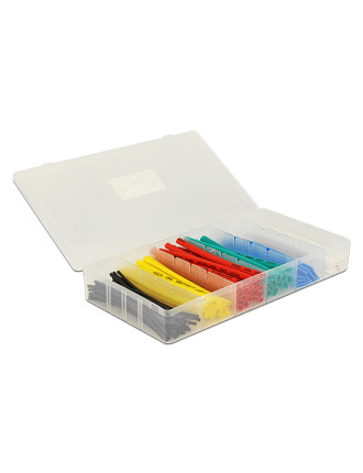 DELOCK σετ θερμοσυστελλόμενων μονωτικών 86264, 2:1, πολύχρωμα, 100τμχ