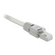 DELOCK βύσμα RJ45 CAT 6A STP 86477, tool-free, ασημί DELOCK βύσμα RJ45 CAT 6A STP 86477, tool-free, ασημί