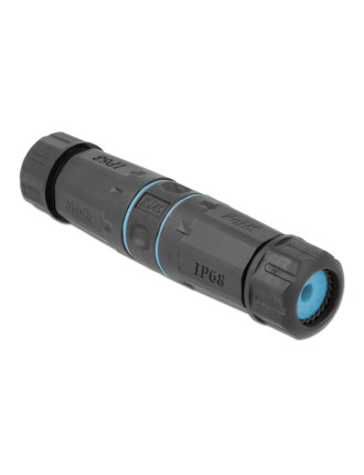 DELOCK αδιάβροχος αμφίδρομος σύνδεσμος RJ45 Cat.6A 86693, μπλε DELOCK αδιάβροχος αμφίδρομος σύνδεσμος RJ45 Cat.6A 86693, μπλε