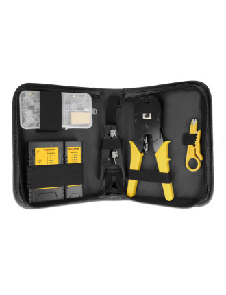 DELOCK σετ εργαλείων δικτύου 86696, για καλώδια RJ45 & RJ11