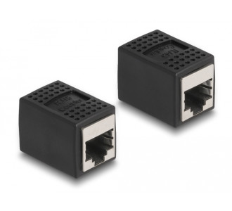 DELOCK αντάπτορας RJ45 θηλυκός 87796, Cat.6a, 8P/8C, μαύρος DELOCK αντάπτορας RJ45 θηλυκός 87796, Cat.6a, 8P/8C, μαύρος