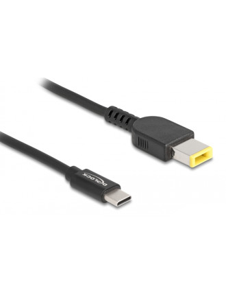 DELOCK καλώδιο τροφοδοσίας 87970, USB-C σε Lenovo 11x4.5mm, 1.5m, μαύρο DELOCK καλώδιο τροφοδοσίας 87970, USB-C σε Lenovo 11x4.5mm, 1.5m, μαύρο