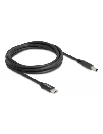 DELOCK καλώδιο τροφοδοσίας 87974, USB-C σε Dell 4.5x3mm, 1.5m, μαύρο DELOCK καλώδιο τροφοδοσίας 87974, USB-C σε Dell 4.5x3mm, 1.5m, μαύρο