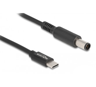 DELOCK καλώδιο τροφοδοσίας 87975, USB-C σε Dell 7.4x5mm, 1.5m, μαύρο