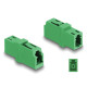 DELOCK σύνδεσμος οπτικής ίνας LC Simplex 87984, πράσινος DELOCK σύνδεσμος οπτικής ίνας LC Simplex 87984, πράσινος