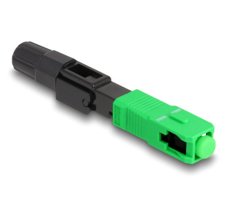 DELOCK σύνδεσμος οπτικής ίνας SC Simplex 87989, μαύρος DELOCK σύνδεσμος οπτικής ίνας SC Simplex 87989, μαύρος