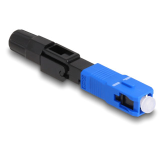 DELOCK σύνδεσμος οπτικής ίνας SC Simplex 87990, μαύρος DELOCK σύνδεσμος οπτικής ίνας SC Simplex 87990, μαύρος