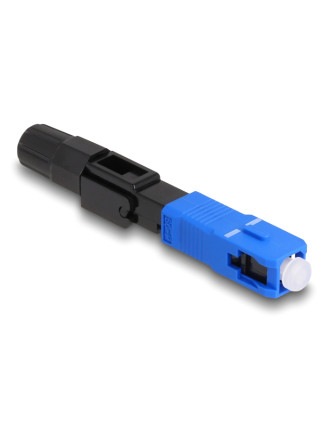 DELOCK σύνδεσμος οπτικής ίνας SC Simplex 87990, μαύρος DELOCK σύνδεσμος οπτικής ίνας SC Simplex 87990, μαύρος