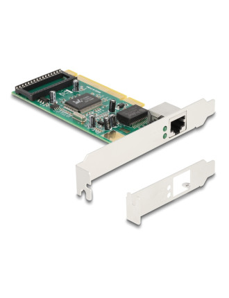 DELOCK κάρτα επέκτασης PCI σε 1x RJ45 Gigabit 88084, 1000Mbps
