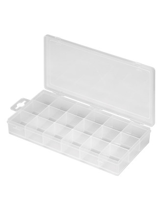 GOOBAY πλαστική θήκη 90149 για μικρά εξαρτήματα, 21x10.5x3cm, διάφανη