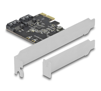 DELOCK κάρτα επέκτασης PCIe σε 2x SATA 90431, 6Gb/s