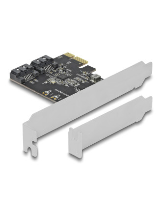 DELOCK κάρτα επέκτασης PCIe σε 2x SATA 90431, 6Gb/s