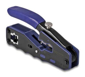 DELOCK πρέσα ακροδεκτών 90577 για καλώδια δικτύου RJ45/8P, με 2 λεπίδες
