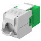 GOOBAY Keystone module RJ45 CAT 6A 90687, UTP, πράσινο GOOBAY Keystone module RJ45 CAT 6A 90687, UTP, πράσινο
