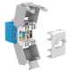 GOOBAY Keystone module RJ45 CAT 6A 90688, UTP, μπλε GOOBAY Keystone module RJ45 CAT 6A 90688, UTP, μπλε