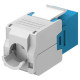 GOOBAY Keystone module RJ45 CAT 6A 90688, UTP, μπλε GOOBAY Keystone module RJ45 CAT 6A 90688, UTP, μπλε