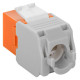GOOBAY Keystone module RJ45 CAT 6A 90690, UTP, πορτοκαλί GOOBAY Keystone module RJ45 CAT 6A 90690, UTP, πορτοκαλί